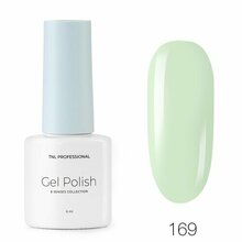 TNL, Гель-лак - 8 Чувств Mini №169 Райский зеленый (6 мл)
