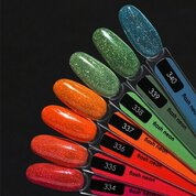 MOJO, Гель-лак светоотражающий - Flash Neon №338 (8 мл)