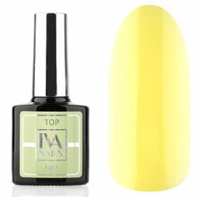 IVA Nails, Top Aqua Lime - Цветной топ без липкого слоя (8 мл)