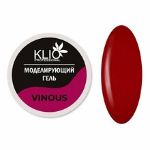 Klio Professional, Цветной моделирующий гель - Vinous (15 г)