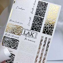 LAK Nails, Слайдер-дизайн №F151