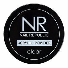Nail Republic, Пудра акриловая - Acrylic powder clear (10 гр)