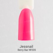 Jessnail, Гель-лак Berry Bar №205 (7 мл.)