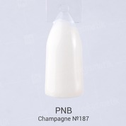 PNB, Гель-лак цвет №187 Champagne (8 мл.)