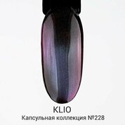 Klio Professional, Капсульная коллекция - Гель-лак Кошачий глаз №228 (8 мл.)