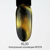 Klio Professional, Капсульная коллекция - Гель-лак Кошачий глаз №229 (8 мл.)