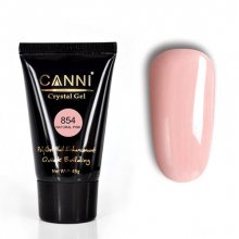Canni, Crystal PolyGel - Полигель Natural Pink №854 (45 гр.)