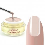 Canni, UV Builder Gel - Гель конструирующий Nude Pink №305 (15 мл.)