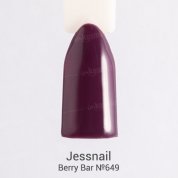 Jessnail, Гель-лак Berry Bar №649 (7 мл.)