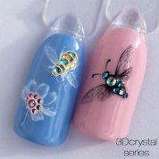 Fashion Nails, Слайдер дизайн - 3D crystal №10
