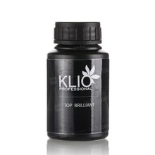 Klio Professional, Top Coat Brilliant - Топ без липкого слоя (с узким горлышком, 30 г.)