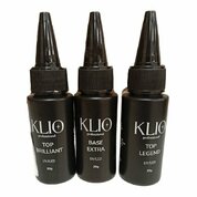 Klio Professional, Top Coat Brilliant - Топ без липкого слоя (с узким горлышком, 30 г.)