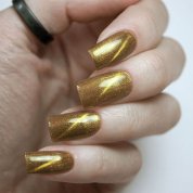 Masura, Гель-лак Кошачий глаз - Золотой Мандарин №296-88S (6,5 мл.)