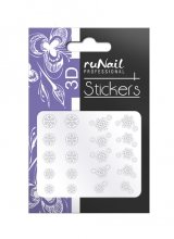 ruNail, 3D Наклейки для дизайна ногтей № 1467