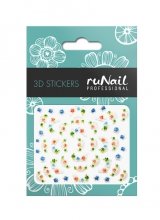 ruNail, 3D Наклейки для дизайна ногтей № 1637