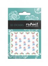 ruNail, 3D Наклейки для дизайна ногтей № 1640