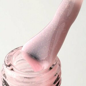 IVA Nails, Shine Rubber Base Камуфлирующая база Warm pink №5 (15 мл)