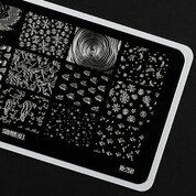 Go! Stamp, Пластина для стемпинга 259 Snowfall