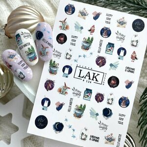 LAK Nails, Слайдер-дизайн №124