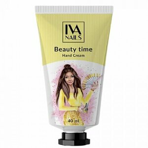 IVA Nails, Крем для рук увлажняющий Beauty Time (40 мл.)