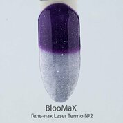 BlooMaX, Laser Termo - Гель лак светоотражающий термо №02 (8 мл)