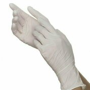Benovy, Перчатки нитриловые текстурированные на пальцах BS (белые, S, 100 шт./50 пар)