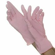Benovy, Перчатки нитриловые текстурированные на пальцах розовые MYS (XS, 100 шт)