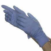 Benovy, Перчатки нитриловые текстурированные на пальцах сиренево-голубые BS (M, 100 шт)