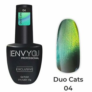I Envy You, Гель-лак Кошачий глаз - Duo Cats №04 (10 g)