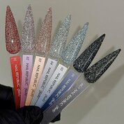 Nail Republic, Гель-лак светоотражающий Flash - Черный №06/1 (10 мл)