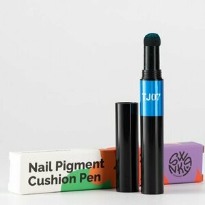 Swanky Stamping, Nail Pigment Cushion Pen Blue (голубой)