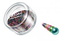 ruNail, Дизайн для ногтей: бульонки 0320 (разноцветный)