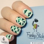 Funky Stick, Трафарет для ногтей Animal Planet №4