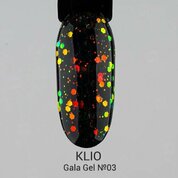 Klio Professional, Гель для дизайна - Gala Gel №03 (5 г)