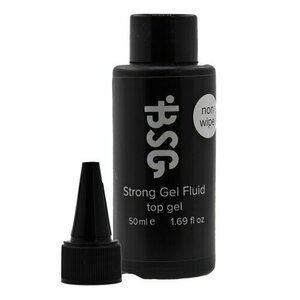 BSG, Strong Gel Fluid Non Wipe - Топ для гель-лака без липкого слоя (50 мл)