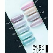 WULA Nailsoul, Гель-лак Fairy Dust №740 (10 мл)