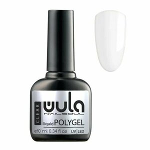 WULA Nailsoul, UV Liquid polygel - Жидкий полигель для укрепления и донаращивания ногтей (база, 10 мл)