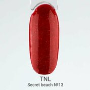 TNL, Гель-лак светоотражающий - Secret beach №13 Костер любви (10 мл)