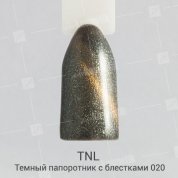 TNL, Гель-лак Magnet LUX №20 - Темный папоротник с блестками (10 мл.)