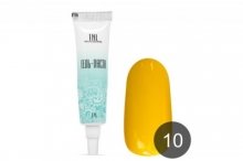 TNL, Гель-паста для дизайна ногтей - №10 (желтая), 8 мл.