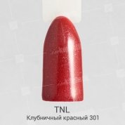 TNL, Гель-лак №301 - Клубничный красный (10 мл.)
