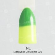 TNL, Гель-лак - Thermo Effect №26 Цитрусовый/Лайм (10 мл.)