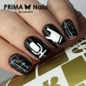 PrimaNails, Трафарет для дизайна ногтей - Музыка
