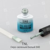 TNL, Гель-лак - Thermo Effect №40 Серо-зеленый/Белый (10 мл.)