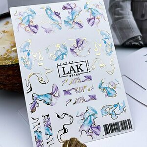 LAK Nails, Слайдер-дизайн №F165