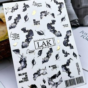 LAK Nails, Слайдер-дизайн №F170