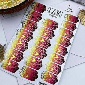 LAK Nails, Плёнки для маникюра №WS092