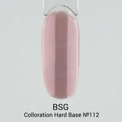BSG, Цветная жесткая база Colloration Hard №112 - Розовая колыбель (20 мл)