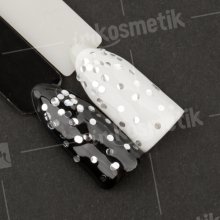 Monami, Дизайн для ногтей - Disco Серебро (1 мм.)