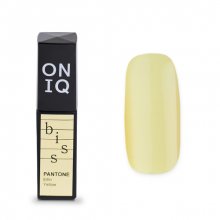 ONIQ, Гель-лак для покрытия ногтей - Pantone: Elfin yellow OGP-007s (6 мл.)